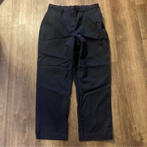 Lands' End Black Fit 3 Pants 10 Petite